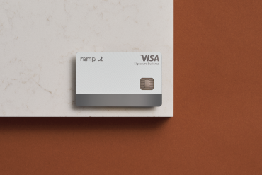 An AI-powered dashboard showing automated expense approvals and policy enforcement, symbolizing Ramp’s autonomous finance operations platform.
