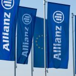 Allianz Life logo on office building, symbolizing data breach involving 1.4 million customer records through third-party CRM attack in July 2025.