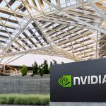 Blackwell GPU chip in a data center setting, symbolizing AI semiconductor growth and infrastructure dominance