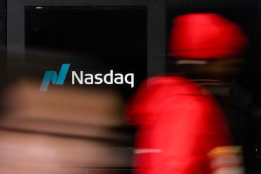 The Nasdaq MarketSite in New York, US, on Monday, March 10, 2025. Technology shares led the biggest selloff in American stocks since 2022, as investors ditched longtime market leaders on rising worries the economy is headed for a recession. Photographer: Christian Monterrosa/Bloomberg via Getty Images
