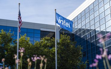 Intel headquarters and fab imagery symbolizing $2.9B Q2 loss, headcount cut to ~75k, and canceled Germany/Poland semiconductor plants.The Robert Noyce Building in Santa Clara, California, is the headquarters for the Intel Corporation. (Credit: Intel Corporation)