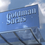 Goldman Sachs Modern corporate building with 4K only editorial footage