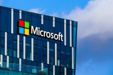 Haifa,Israel - July 22,2022: Microsoft logo on facade of office building on campus of Haifa Israel matam, located at southern entrance to Haifa, is largest and oldest dedicated hi-tech park in Israel