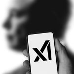 X logo with EU flag background, symbolizing regulatory tension