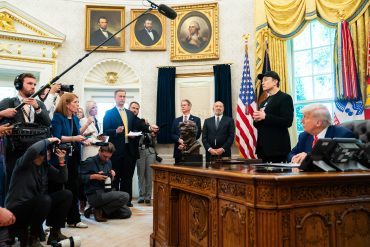 Elon Musk in the White House