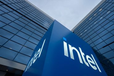 American computer processor maker Intel Corporation's headquarters campus in Santa Clara