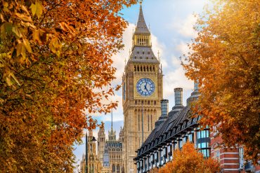 The Palace of Westminster with Big Ben, London, United Kingdom