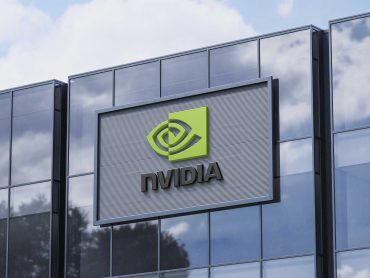 Blackwell GPU chip in a data center setting, symbolizing AI semiconductor growth and infrastructure dominance