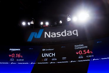 Nasdaq MarketSite in New York, US
