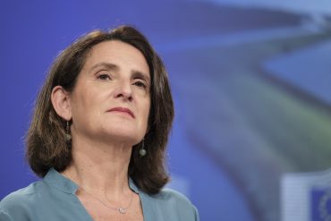 Commissioner for Clean, Just and Competitive Transition Teresa Ribera