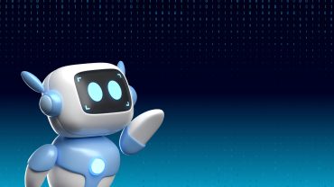 AI customer support agent illustration balancing automation and human oversight
