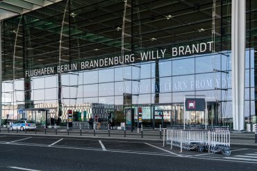 Berlin Brandenburg Airport Entrance