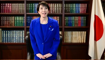 Sanae Takaichi, the newly-elected leader of Japan's ruling party