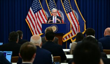 US Federal Reserve Chair Jerome Powell speaks during a press conference at the end of a Monetary Policy Committee meeting in Washington, DC, The Fed lowers rates by 25 bps to 3.75–4%, halts balance sheet runoff, and signals vigilance on labor softness and inflation risks.