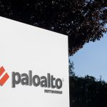 The company sign is seen at the entrance to the headquarters of Palo Alto Networks, as it acquires Chronosphere for $3.35B, uniting observability and AI-driven cybersecurity to manage cloud-native workloads with autonomous remediation.