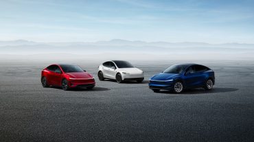 Tesla electric vehicle lineup featuring multiple models. Tesla posts its first annual delivery decline in 2025 as EV demand slows and the company pivots toward energy storage and autonomous systems.