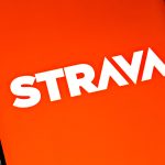 The Strava app displayed on a smartphone, highlighting the platform’s activity tracking and social features ahead of its planned IPO.