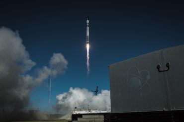 Rocket Lab Electron launch during record 2025 revenue growth