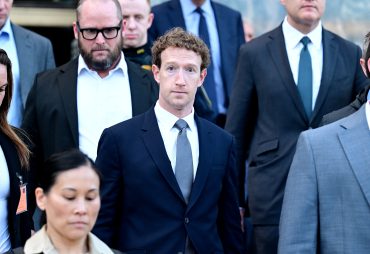 Mark Zuckerberg exits the courtroom during a child safety trial examining Meta’s platform design, youth protection and legal liability