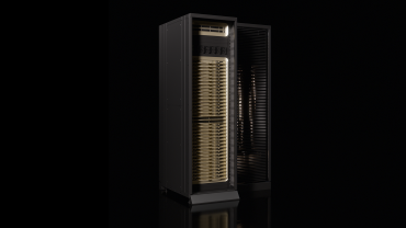 Nvidia Vera Rubin CPU rack shown at GTC 2026 as part of the company’s new AI infrastructure platform built to support agentic AI systems and large-scale inference workloads.