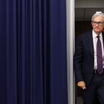 Jerome Powell, Chair of the Federal Reserve, speaking at a public event, as the Fed rate decision April 2026 keeps US interest rates unchanged, reflecting inflation risks, energy prices and the evolving Federal Reserve policy outlook
