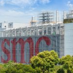 TSMC Q1 earnings results showing record revenue growth driven by AI demand with advanced semiconductor manufacturing and 2nm production ramp