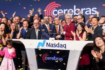 Cerebras co-founder attends the Cerebras Systems Nasdaq debut during the company’s Initial Public Offering as AI semiconductor infrastructure, wafer-scale computing, and OpenAI-backed AI inference demand drive market interest.