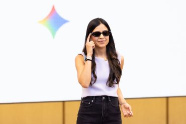 Google Android XR smart glasses showcased at Google I/O 2026 featuring Gemini AI integration, wearable AI assistants, hands-free navigation, voice interaction, and Alphabet’s ambient computing strategy.