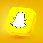 Snapchat social media platform app icon highlighting Snap Q1 2026 earnings, user growth, Snapchat+ subscriptions, and augmented reality engagement