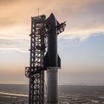 SpaceX Starship launching during a test flight, illustrating SpaceX Q2 earnings, revenue growth, Starlink expansion, AI spending, capital investment, SpaceX financial results and the company's long-term space strategy.