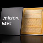 Micron HBM4 memory chip illustrating Micron Q3 2026 earnings, AI memory demand, HBM4 production, AI infrastructure growth, and Strategic Customer Agreements.