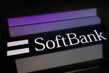 SoftBank Group logo illustrating SoftBank Q2 2026 earnings, record net asset value, OpenAI investment expansion, Intel share rally, AI infrastructure strategy and SoftBank financial results
