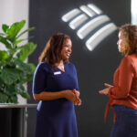 Bank of America branch during Bank of America earnings as Q2 profit, trading revenue, investment banking, fee income, and revenue exceeded expectations.