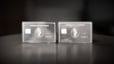 American Express Q2 earnings illustrated by the American Express Business Platinum Card and Platinum Card, representing American Express card fees, credit quality and premium membership.