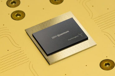 IBM Quantum Hummingbird quantum processor representing IBM AI strategy, quantum computing and enterprise technology innovation.