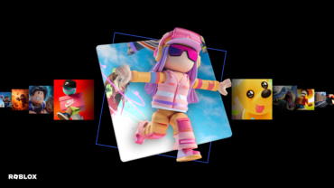 Roblox gaming platform characters and virtual world avatars representing user growth, digital experiences, online gaming ecosystem and global player community