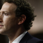 Meta CEO Mark Zuckerberg testifies before the Senate in 2024, pictured as Meta faces a $17 billion teen safety settlement involving Facebook, Instagram, child safety and youth social media protections