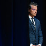 Pete Hegseth amid the Anthropic Pentagon blacklist dispute, after a federal judge ruled the Defense Department’s supply chain risk designation against Anthropic unlawful