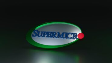 Supermicro logo representing the AI server and data center hardware company as fourth-quarter profit beats expectations amid rapid revenue growth and ongoing export-control scrutiny