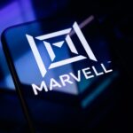 Marvell Technology logo representing Marvell Q2 earnings, AI revenue growth, data center demand, custom silicon and the company's expanding Google chip partnership