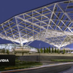 Nvidia headquarters building representing Nvidia AI agent safety, OpenShell, BlueField-4, hardware-enforced AI security, autonomous AI agents and cybersecurity infrastructure