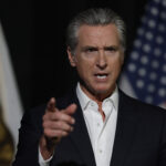 California Governor Gavin Newsom, who signed California AB 1709 targeting addictive social media feeds, algorithmic feeds, autoplay and online safety for users under 16
