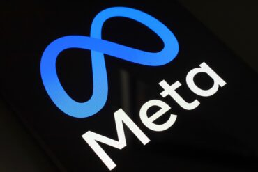 Meta logo representing Meta Muse AI, Meta stock surge, Meta Connect 2026, AI agents, Wall Street upgrades and Meta’s artificial intelligence strategy