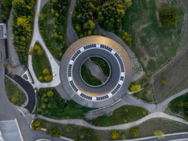 Novartis Pavilion in Basel, Switzerland, representing Novartis Q3 earnings, higher profit guidance, pharmaceutical growth, Avidity impairment and drug pipeline investment